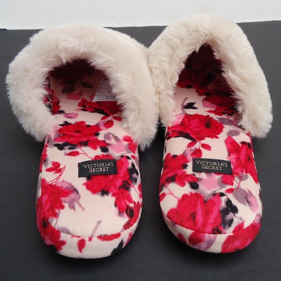 Victoria's Secret Shoes Size Ssmall Victorias Secret Satin Slippers